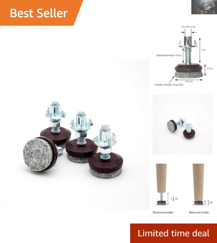 Adjustable furniture levelers - furniture,