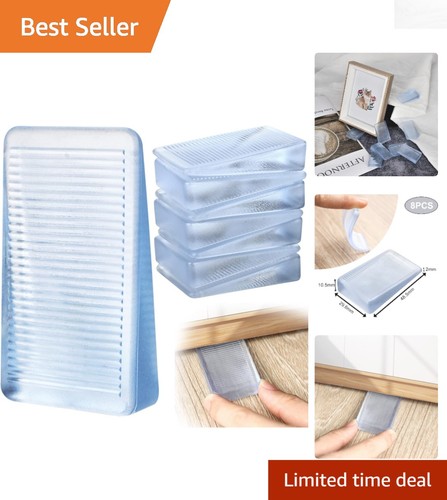 Pack non slip clear plastic - 8-pack,