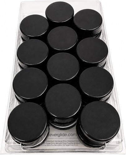 Durable black furniture feet - black,