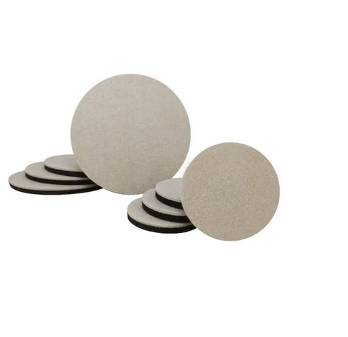8pk beige black - beige/black, round