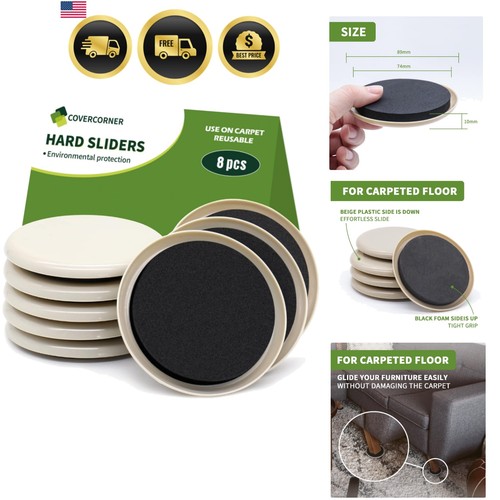 Furniture sliders for carpet - furniture,